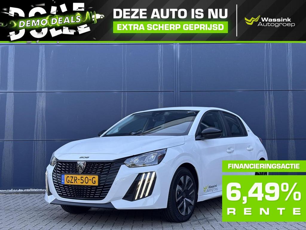 Peugeot 208 DEMO DEAL I 1.2 PureTech 75pk Style Airco | Navi, Auto's, Peugeot, Gebruikt, 1199 cc, Bedrijf, Handgeschakeld