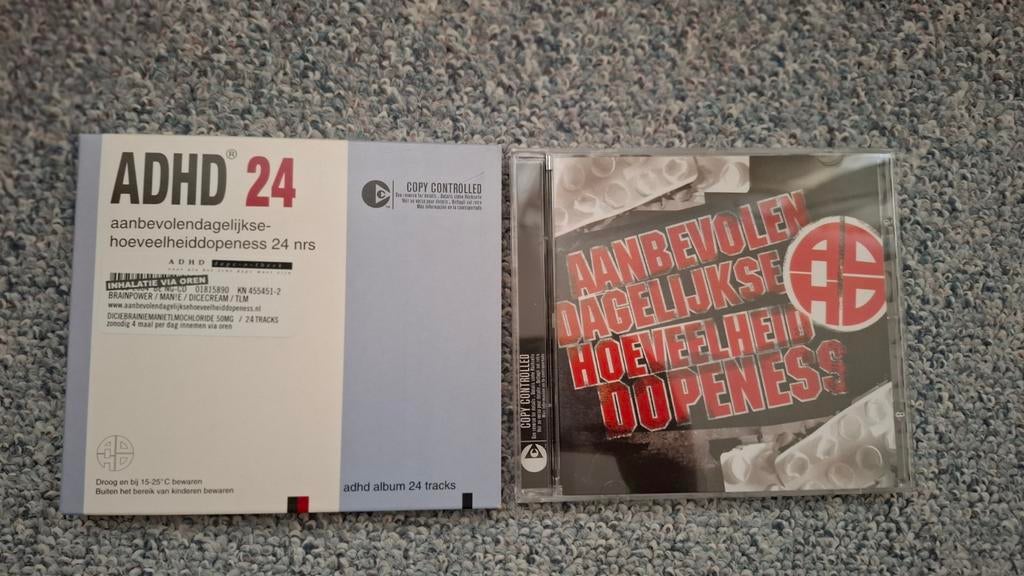 Brainpower - ADHD album cd uit 2004, Ophalen of Verzenden, Zo goed als nieuw