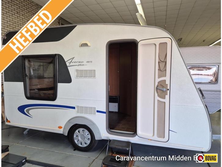 Bürstner Averso 410 TS PLUS 2014 HEFBED, Caravans en Kamperen, Caravans, Bedrijf, tot en met 2, 1000 - 1250 kg, Overige, Bürstner