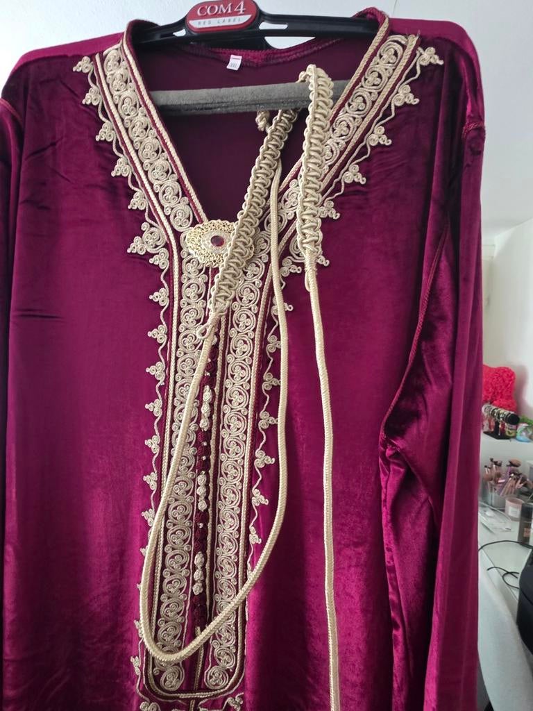 Dames mobra kaften met riem en broches, Maat 38/40 (M), Overige typen, Overige kleuren, Ophalen of Verzenden