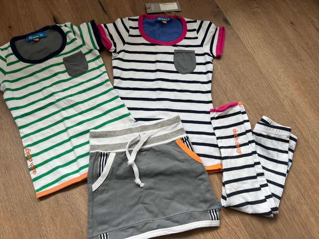 Ninni vi set 110 116 -shirt legging rok, Kinderen en Baby's, Kinderkleding | Maat 110, Verzenden, Nieuw