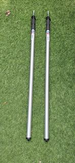 Aluminium uitschuifbare tentstokken 93-230 cm (nieuw), Caravans en Kamperen, Tentaccessoires, Ophalen, Nieuw