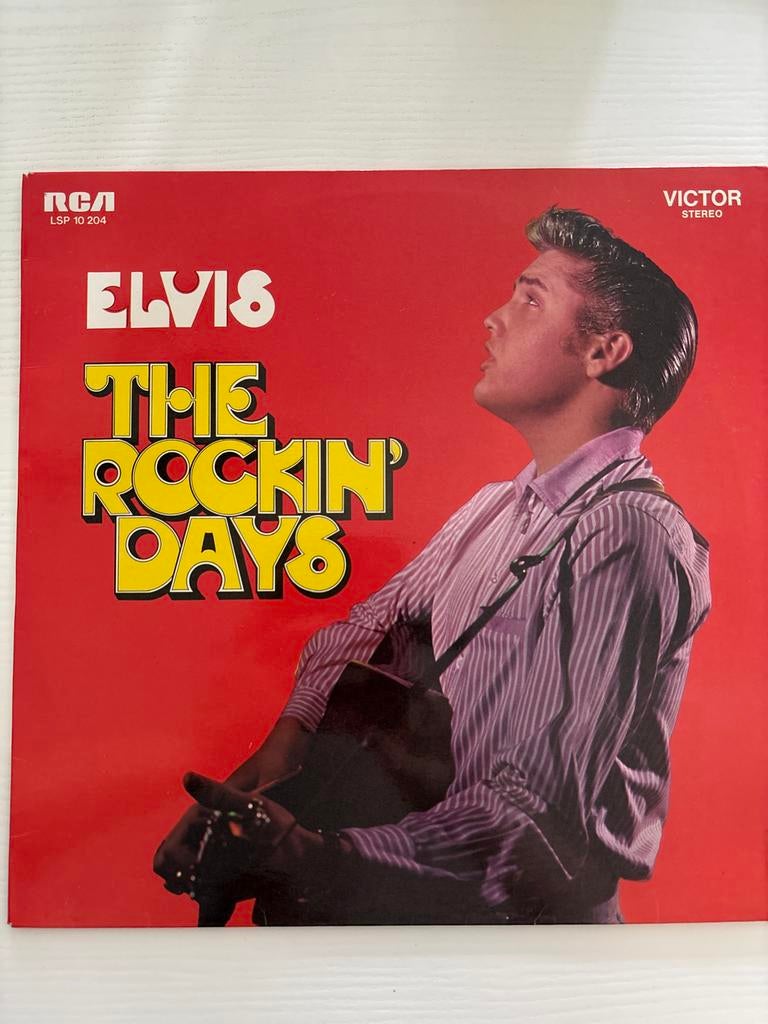 Elvis Presley - The Rockin' Days LP (RCA Victor), Verzamelen, Ophalen of Verzenden, Zo goed als nieuw, Cd of Plaat