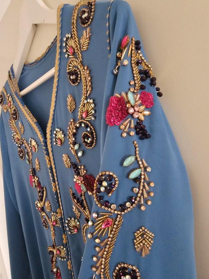 Kaftan Takchita Takshita Marokkaanse jurk, Kleding | Dames, Gelegenheidskleding, Zo goed als nieuw, Overige typen, Maat 36 (S)