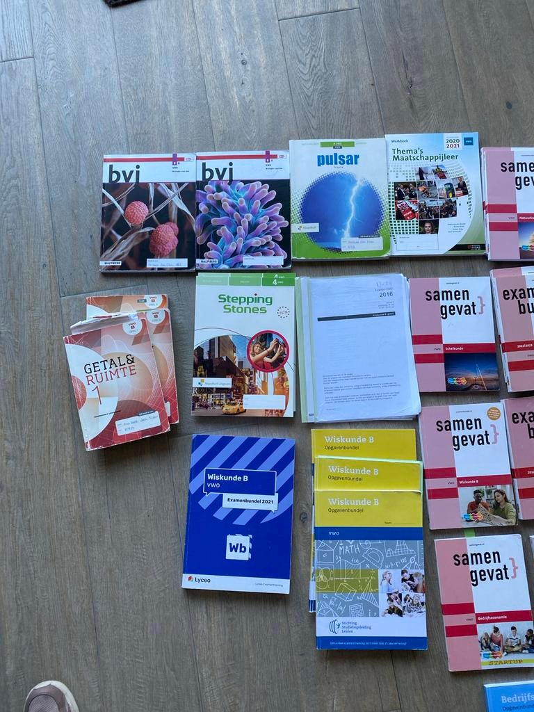 VWO Schoolboeken en Examenbundels (diverse vakken), Boeken, Schoolboeken, Ophalen, Zo goed als nieuw, VWO, Wiskunde B