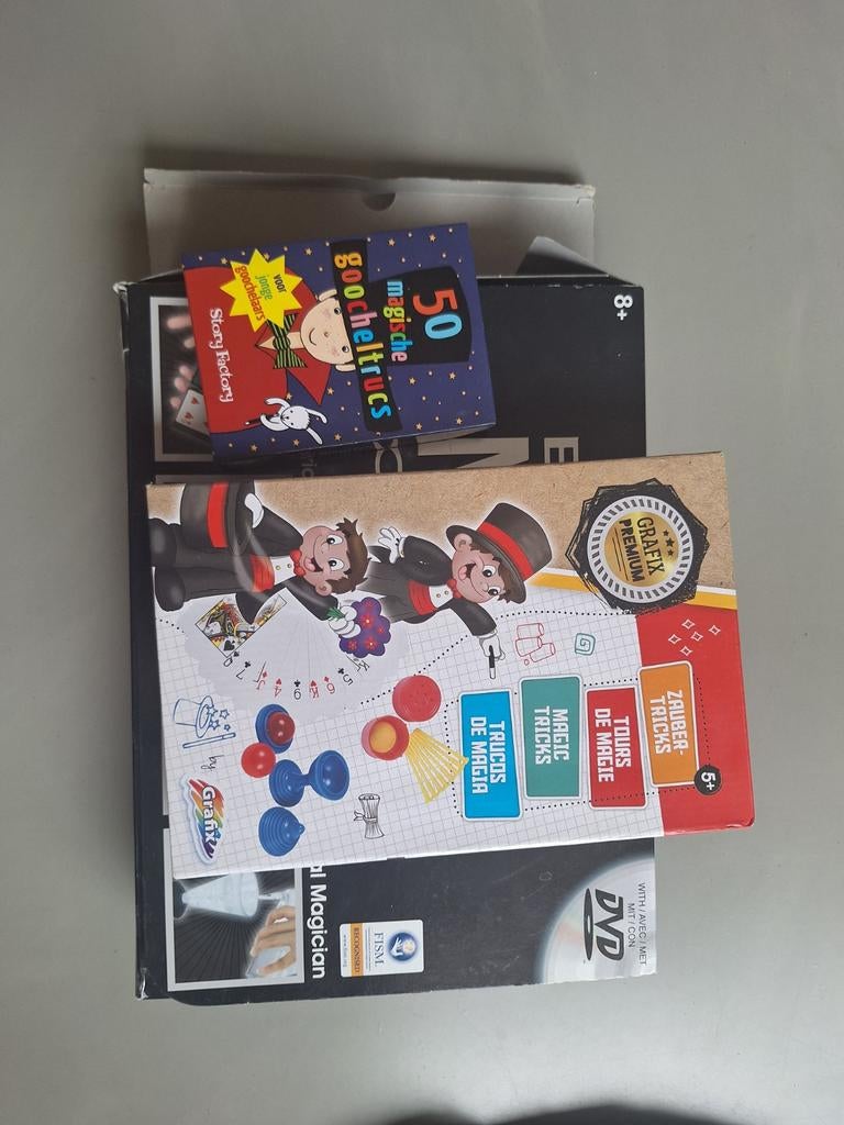 Magische Goocheltrucs Set - Grafix Premium & Story Factory, Ophalen, Gebruikt, Jongen of Meisje