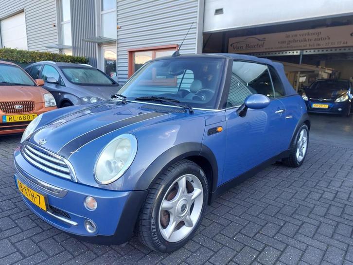 Mini 1.6 Cooper Chili 3 deurs cabriolet + geregelde airco, Auto's, Mini, Te koop, Cooper, ABS, Airbags, Airconditioning, Alarm