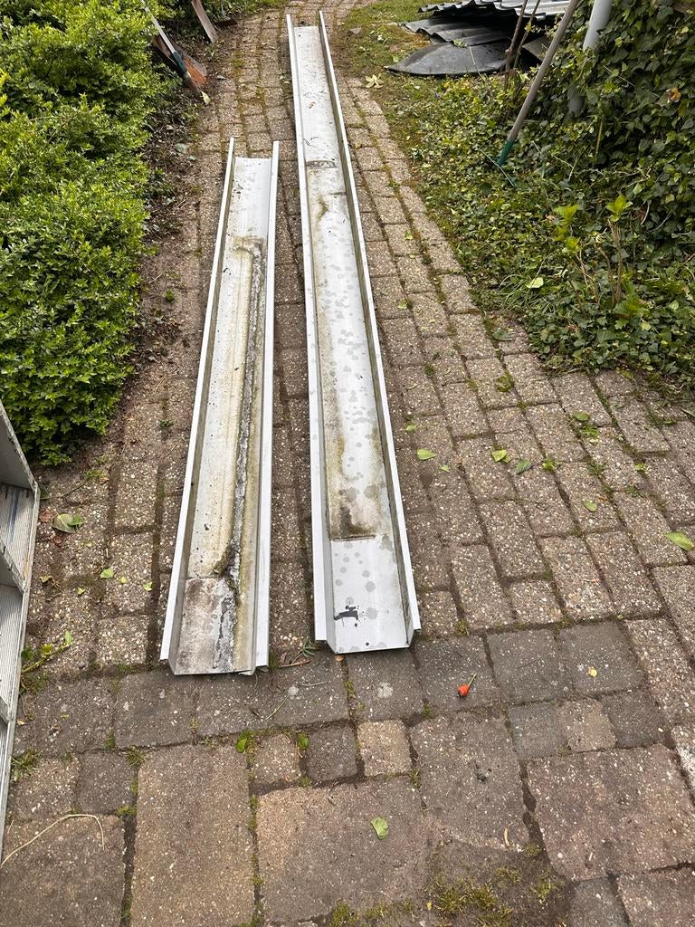 PVC dakgoot - Duurzaam en onderhoudsarm, Doe-het-zelf en Verbouw, Dakpannen en Dakbedekking, Gebruikt, Overige typen, Kunststof
