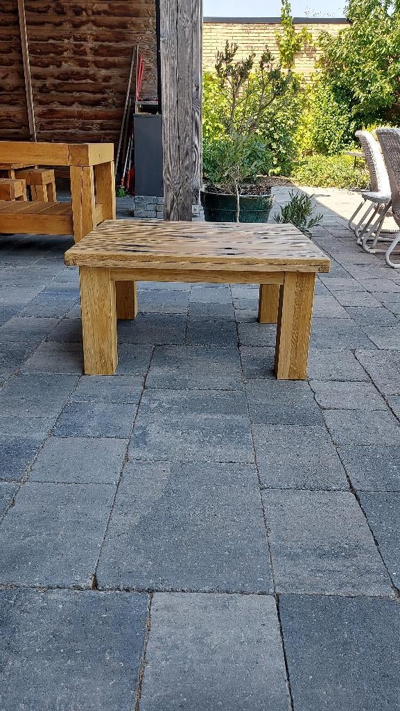 salon tafel, 50 tot 100 cm, Nieuw, Minder dan 50 cm, Eikenhout