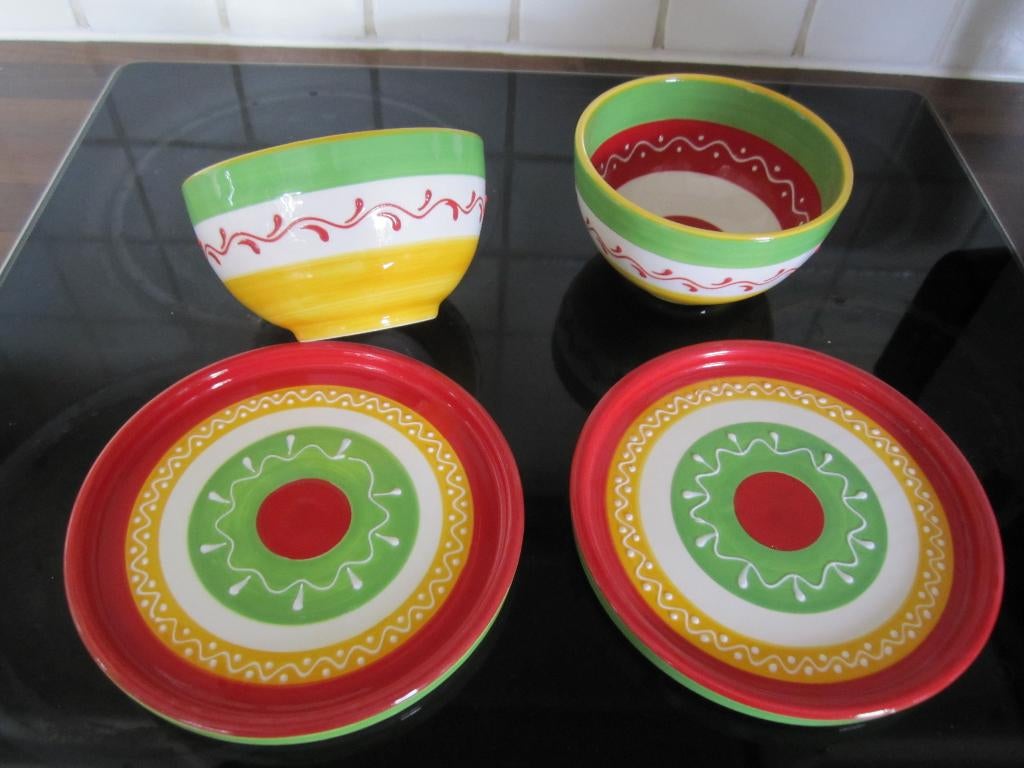 NIEUW: 4 x Serveer Intermezzo schaaltjes bowls dishes, Nieuw, Ophalen of Verzenden, Schaal of Schalen, Overige stijlen