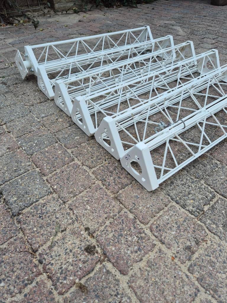 Witte truss constructie - 6 delen, Ophalen of Verzenden, Gebruikt, Overige typen