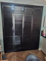 Zwarte shutters voor openslaande deuren, Huis en Inrichting, Ophalen