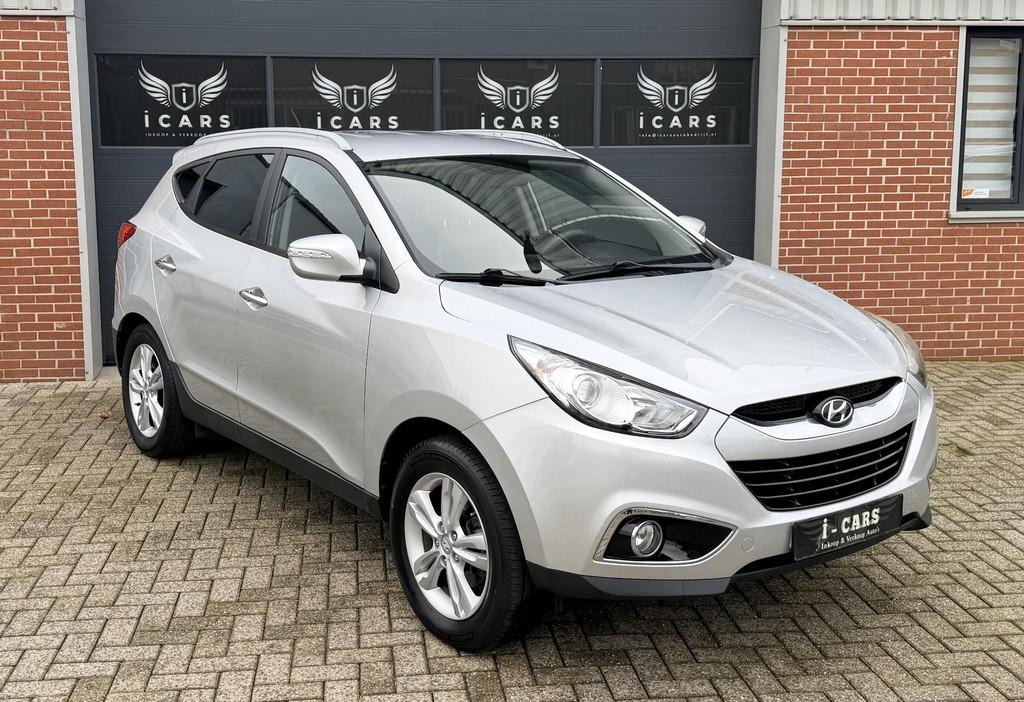 Hyundai ix35 2.0i Style NAVI CARPLAY 2e eigenaar Trekhaak, Navigatiesysteem, Gebruikt, 4 cilinders, Met garantie (alle)