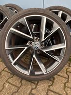19” Originele Skoda Karoq Vega Velgen + Allseasonbanden, 19 inch, Banden en Velgen, Ophalen of Verzenden, All Season