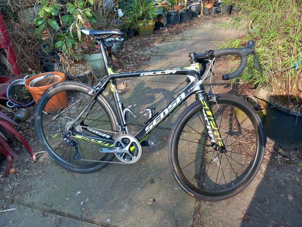 Sensa Giulia Supremo Carbon Dura Ace racefiets, Fietsen en Brommers, Fietsen | Racefietsen, Gebruikt, Heren, Overige merken, Meer dan 20 versnellingen
