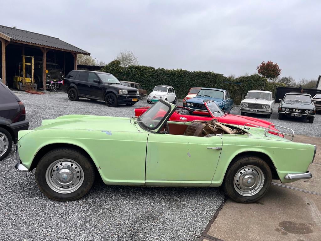 Triumph Tr4 Roadster, Auto's, Triumph, Achterwielaandrijving, Gebruikt, 4 cilinders, Cabriolet