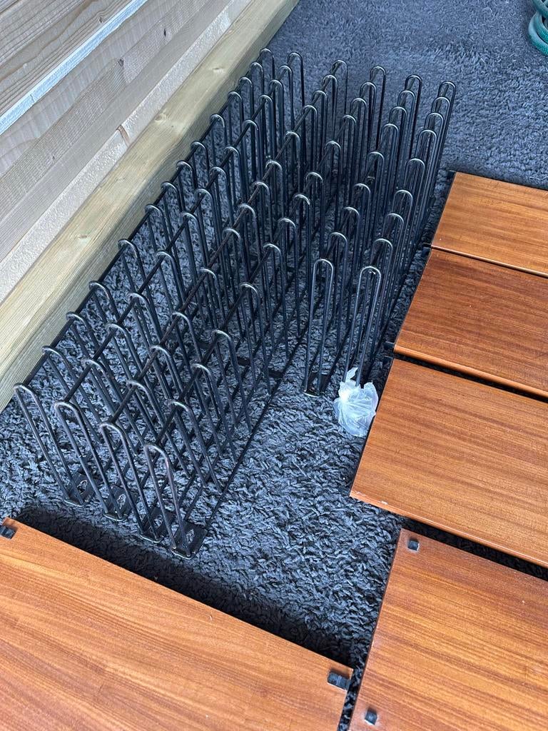 Vintage Tomado Rek - Modulair Wandrek met Houten Planken, Huis en Inrichting, Ophalen, Gebruikt
