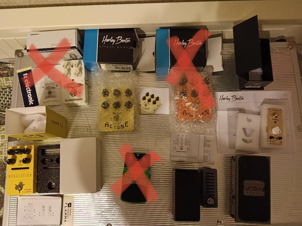 Diverse gitaareffect pedalen, Ophalen of Verzenden, Gebruikt, Overige typen