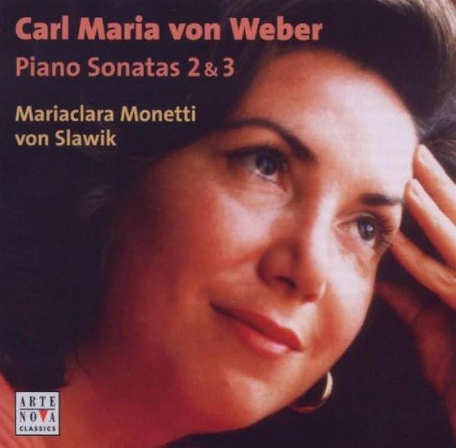 VON WEBER Piano sonatas 2 & 3 CD VON SLAWIK ARTE NOVA, Ophalen of Verzenden, Classicisme, Zo goed als nieuw, Kamermuziek