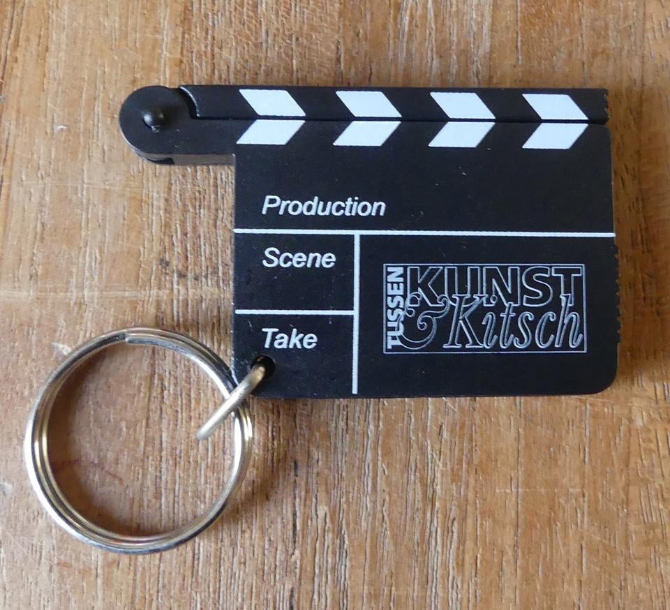 Tussen Kunst en Kitsch sleutelhanger vergrootglas, Ophalen of Verzenden, Gebruikt, Overige typen