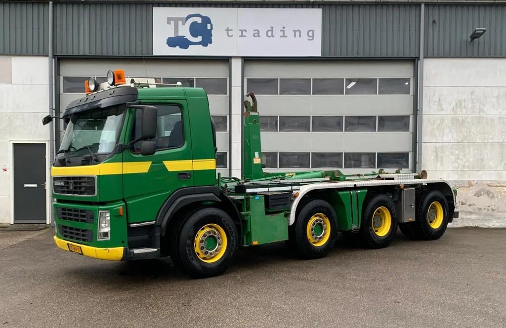 Volvo FM1850-T Terberg 8x4 hooklift (bj 2007), Automaat, Euro 5, Origineel Nederlands, Bedrijf