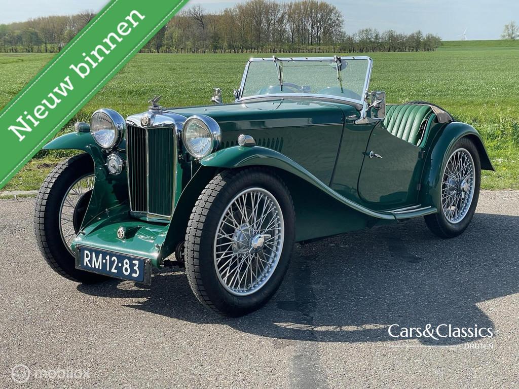 MG PB Mille Miglia Matching numbers, Auto's, MG, Bedrijf, Te koop, Overige modellen, Lederen bekleding, Benzine, Overige carrosserieën