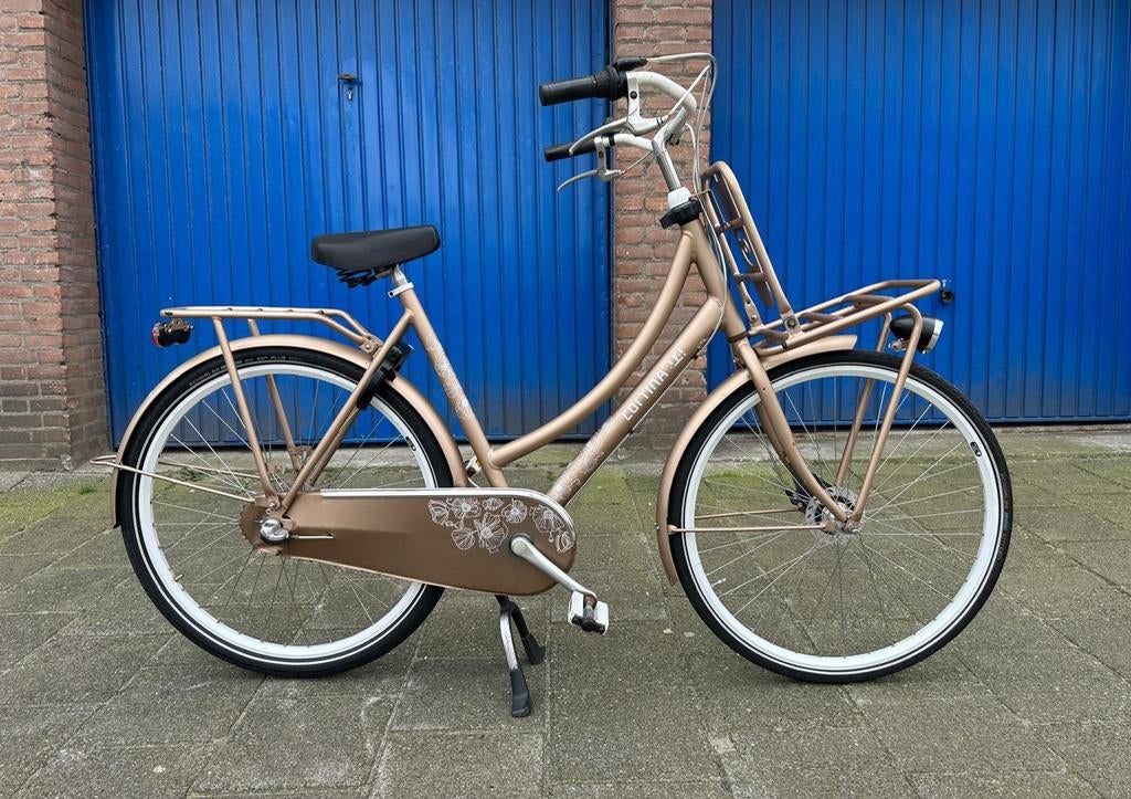 Cortina L4 damesfiets, Fietsen en Brommers, Fietsen | Dames | Damesfietsen, Versnellingen, Nieuw, 56 cm of meer, Trommelrem