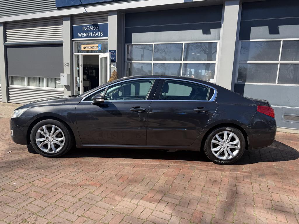 Peugeot 508 1.6 THP Allure Bj 2011 Nwe apk Luxe uitvoering !, Auto's, Voorwielaandrijving, Euro 5, Gebruikt, Zwart