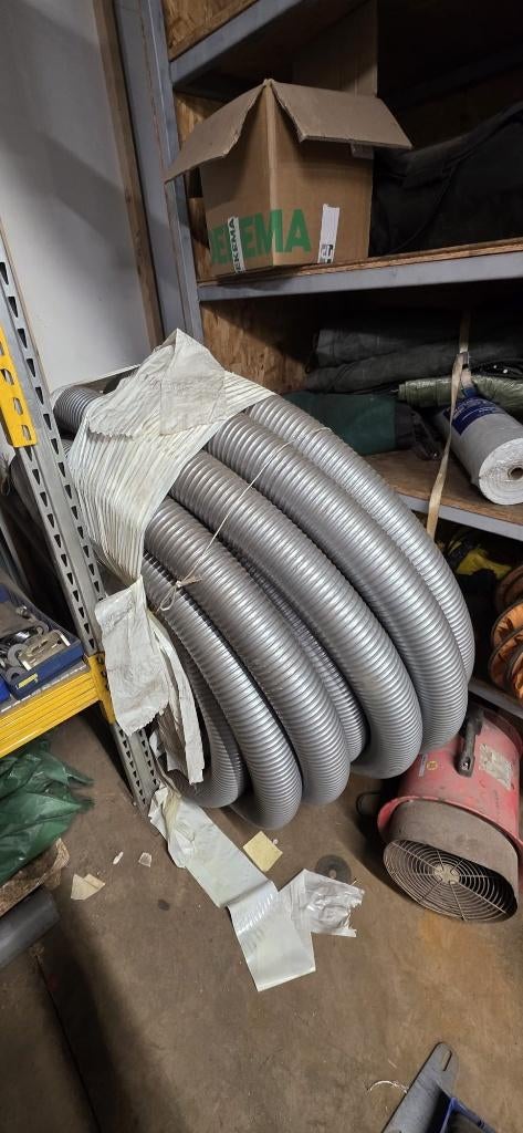 slang PVC 4 inch diameter lengte 20 meter, Ophalen, Pvc, 6 meter of meer, Overige typen
