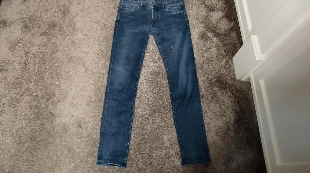 Spijkerbroek  Cast Iron  maat 34/36, Kleding | Heren, Spijkerbroeken en Jeans, Blauw, Ophalen of Verzenden, Zo goed als nieuw
