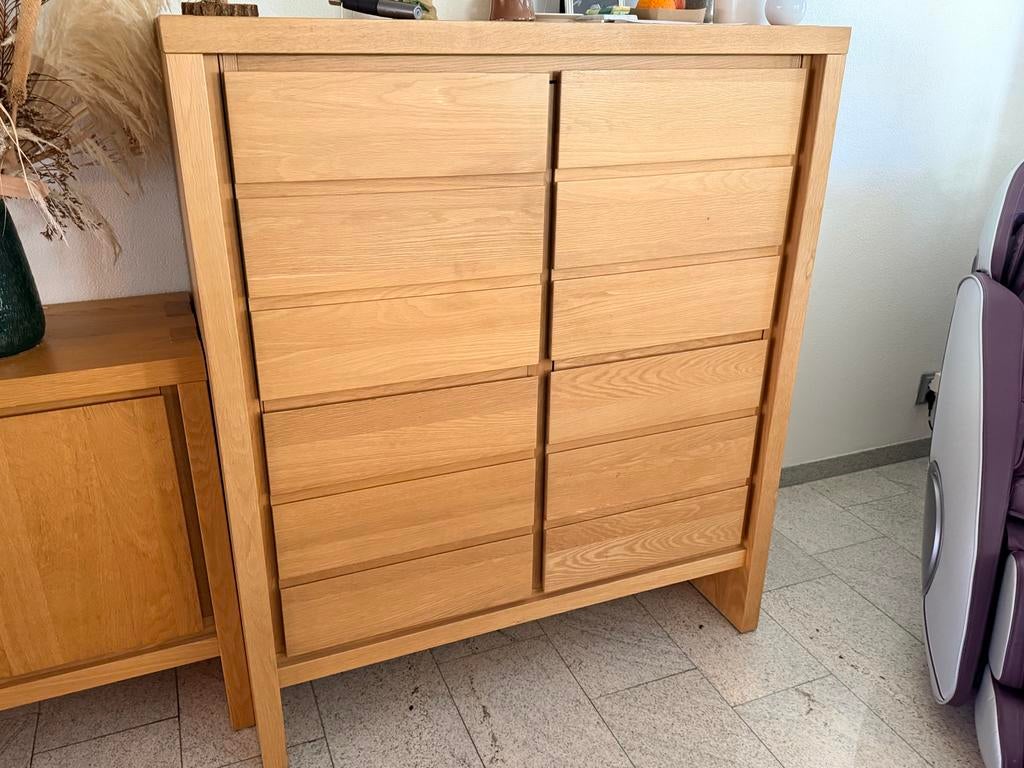 Stevige computerkast met inschuifbare deuren, Ophalen, Gebruikt, 70 tot 120 cm, 120 tot 170 cm