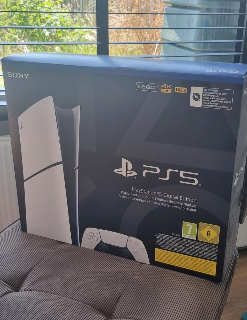 GLOEDNIEUW! Sony PlayStation 5 Digital 825GB Ongeopend, Spelcomputers en Games, Spelcomputers | Sony PlayStation 5, Ophalen of Verzenden