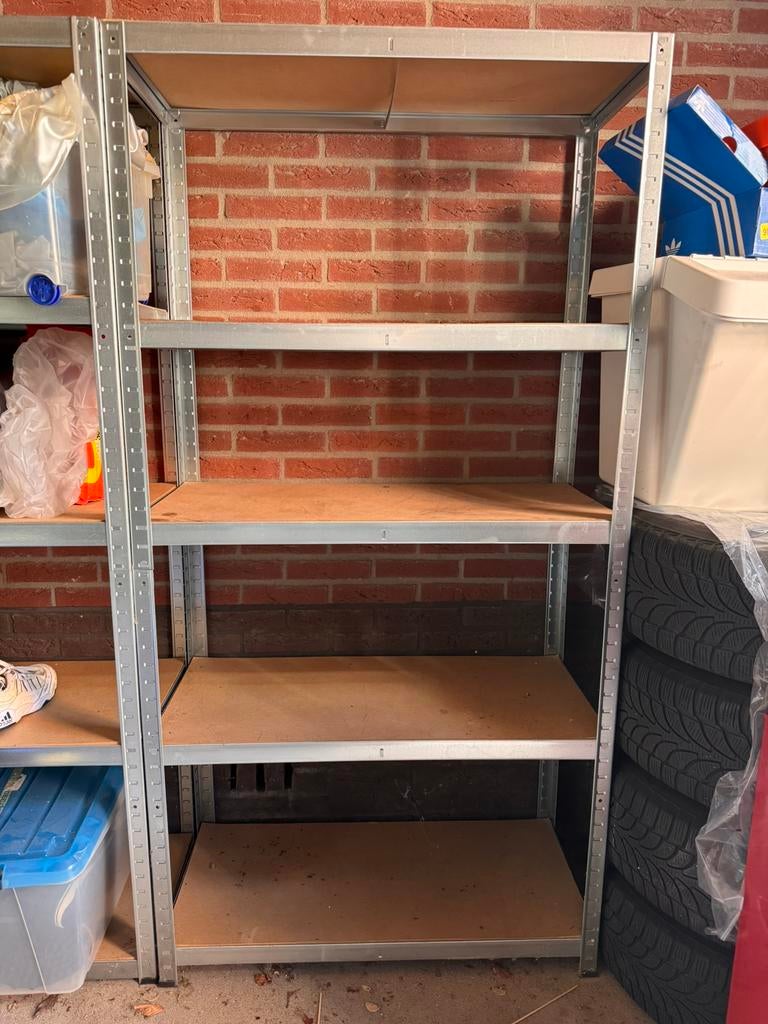 TE KOOP: Avasco Stellingkast - Atlas - 176x90x40cm Verzinkt, Ophalen, Zo goed als nieuw