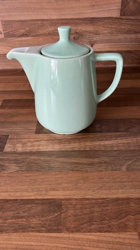 Zacht groen koffiepotje, Ophalen
