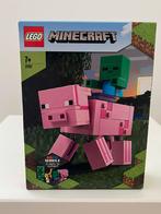 Lego Minecraft BigFig Pig + Baby Zombie 21157 NIEUW IN DOOS, Ophalen of Verzenden, Nieuw, Complete set, Lego