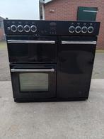 Belling gasfornuis 5 pits 90 cm, Ophalen, Gebruikt, 60 cm of meer, Gas