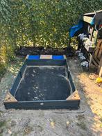 AXI Kelly Zandbak 180x115 cm met waterbakken en bankje grijs, Ophalen, Zo goed als nieuw
