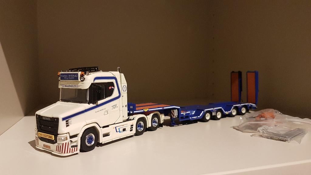 Scania Vlastuin Twan Bierings, Hobby en Vrije tijd, Modelauto's | 1:50, Ophalen of Verzenden, Nieuw, Bus of Vrachtwagen, Wsi