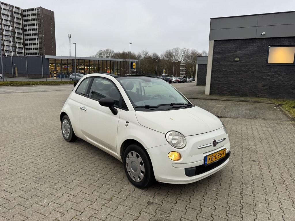 Fiat 500 C 1.2 Pop Cabrio, Voorwielaandrijving, Euro 5, Stof, Gebruikt