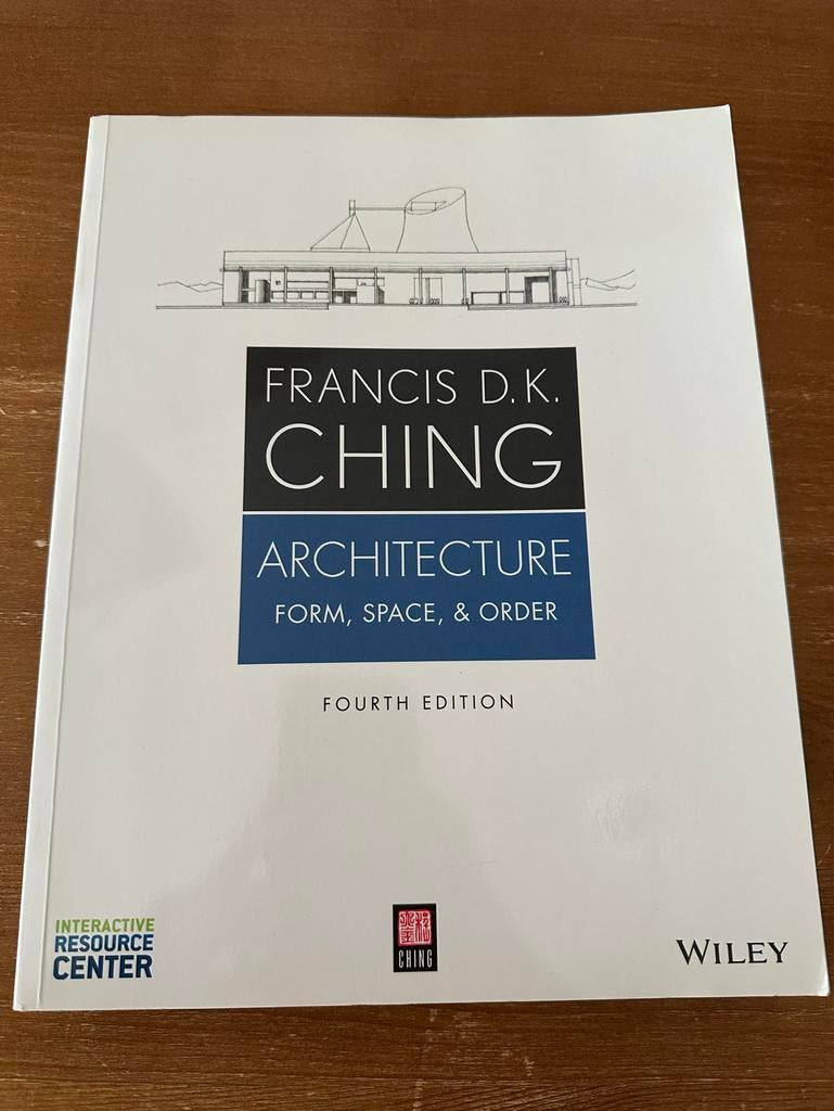 Architecture Form, Space, & Order - Francis D.K. Ching, Boeken, Ophalen of Verzenden, Gelezen, Architectuur algemeen