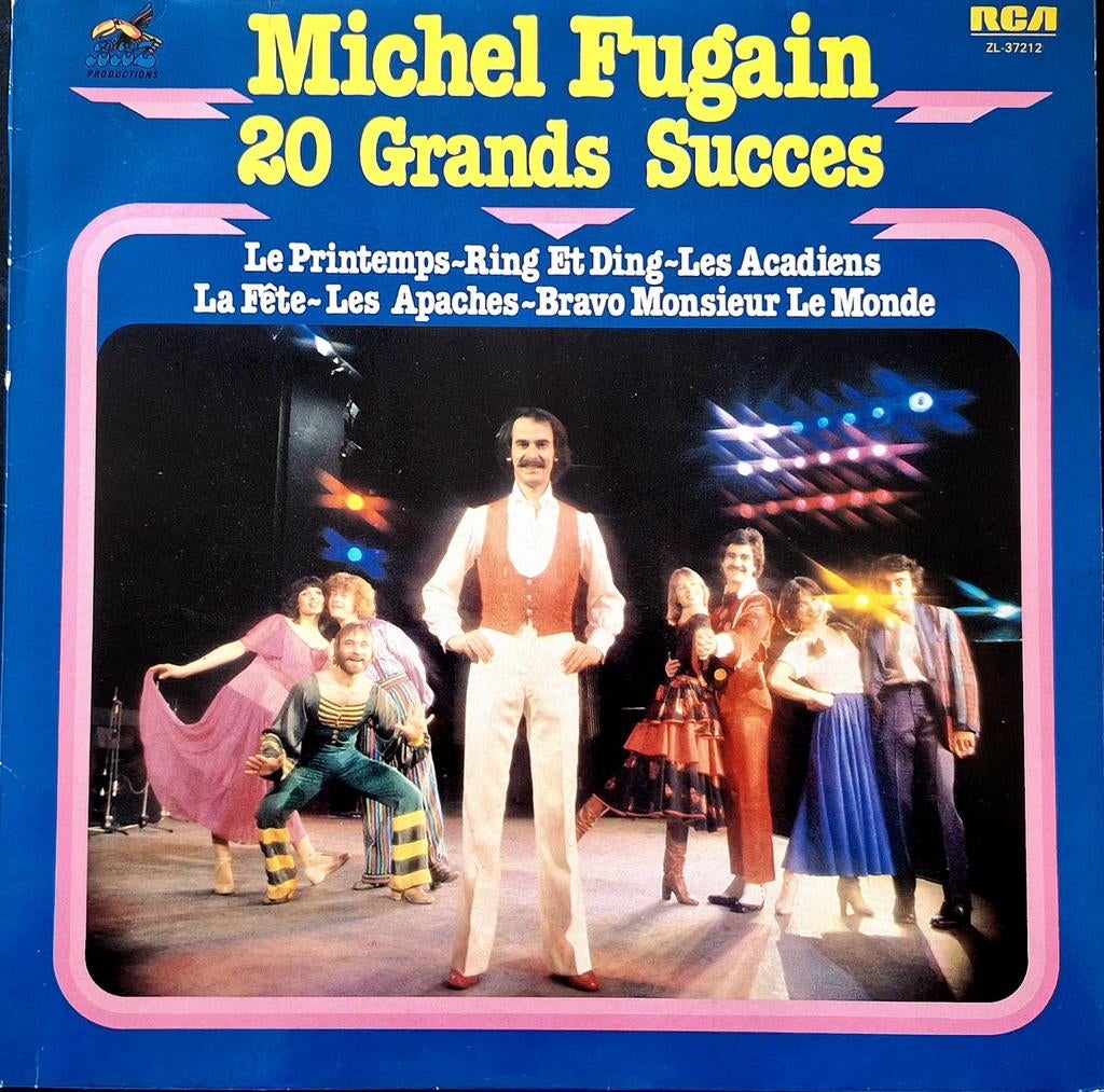 LP  MICHEL FUGAIN - 20 Grands Succès, Cd's en Dvd's, Ophalen of Verzenden, Zo goed als nieuw, 12 inch, Aziatisch