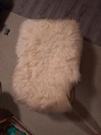 schapenvacht kleed, Gebruikt, 50 tot 100 cm, Modern, Scandinavisch, Landelijk, Crème