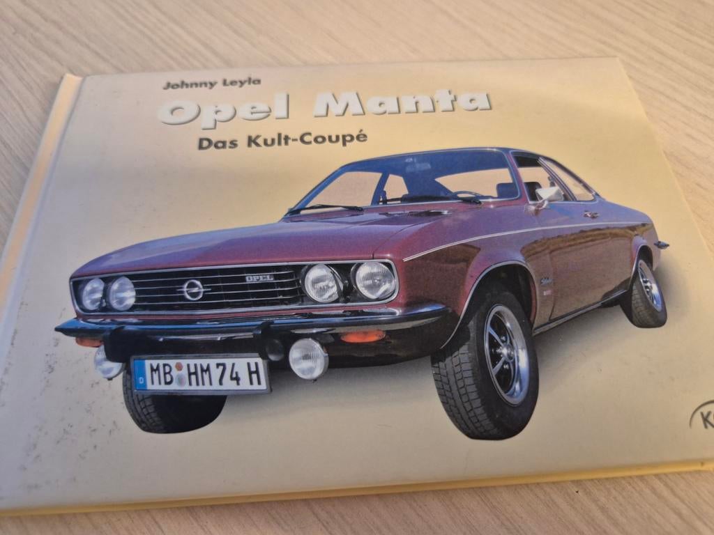 Dik 130blz gebonden boek Opel Manta A B 2800TE Manta 240 400, Ophalen of Verzenden, Zo goed als nieuw, Opel