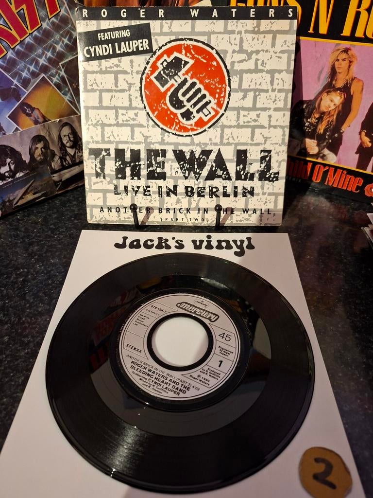 Roger Waters - The Wall Live in Berlin (feat. Cyndi Lauper), 1990 - 1999, 7 inch, Ophalen of Verzenden, Zo goed als nieuw