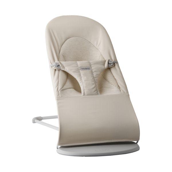BabyBjörn Balance Wipstoel - Lichtbeige Jersey, Kinderen en Baby's, Wipstoeltjes, Ophalen, Nieuw, Wipstoel, Verstelbaar