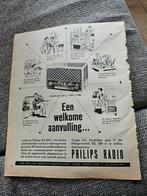 Philips BX 200 U radio advertentie, Audio, Tv en Foto, Radio's, Ophalen of Verzenden