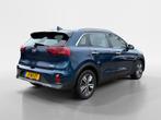Kia Niro 1.6 GDi Hybrid DynamicLine I Half-Leder I Navi, Auto's, 12 maanden, Gebruikt, Euro 6, Blauw