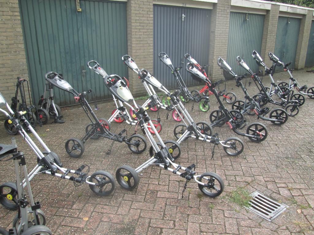 golftrolley"s  / golfclubs / Putters / fairwy"s /drivers, Sport en Fitness, Golf, Ophalen of Verzenden, Gebruikt, Golfkar