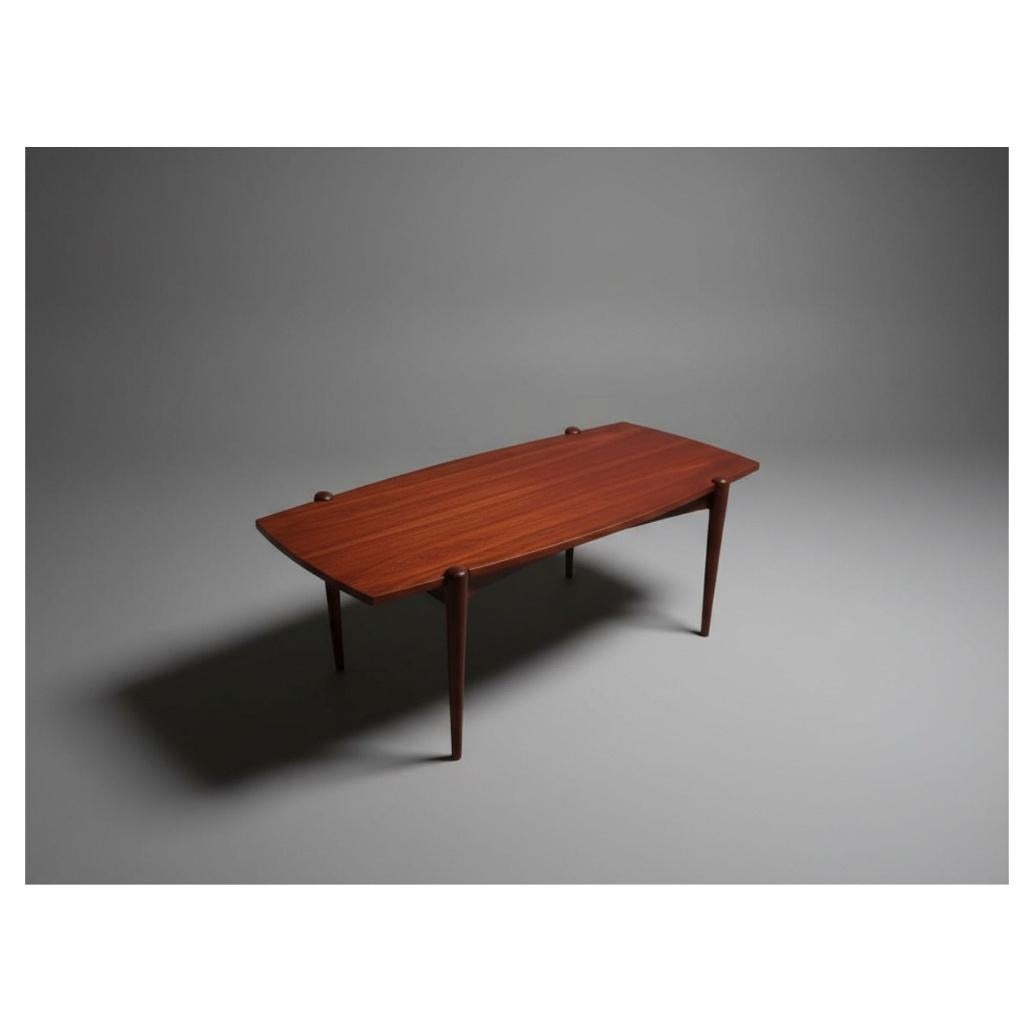 Vintage creafort salontafel met omkeerbaar blad, Ophalen, Gebruikt, 100 tot 150 cm, Mid century modern