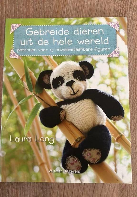 Gebreide dieren uit de hele wereld. Laura Long, Boeken, Ophalen of Verzenden, Zo goed als nieuw, Breien en Haken